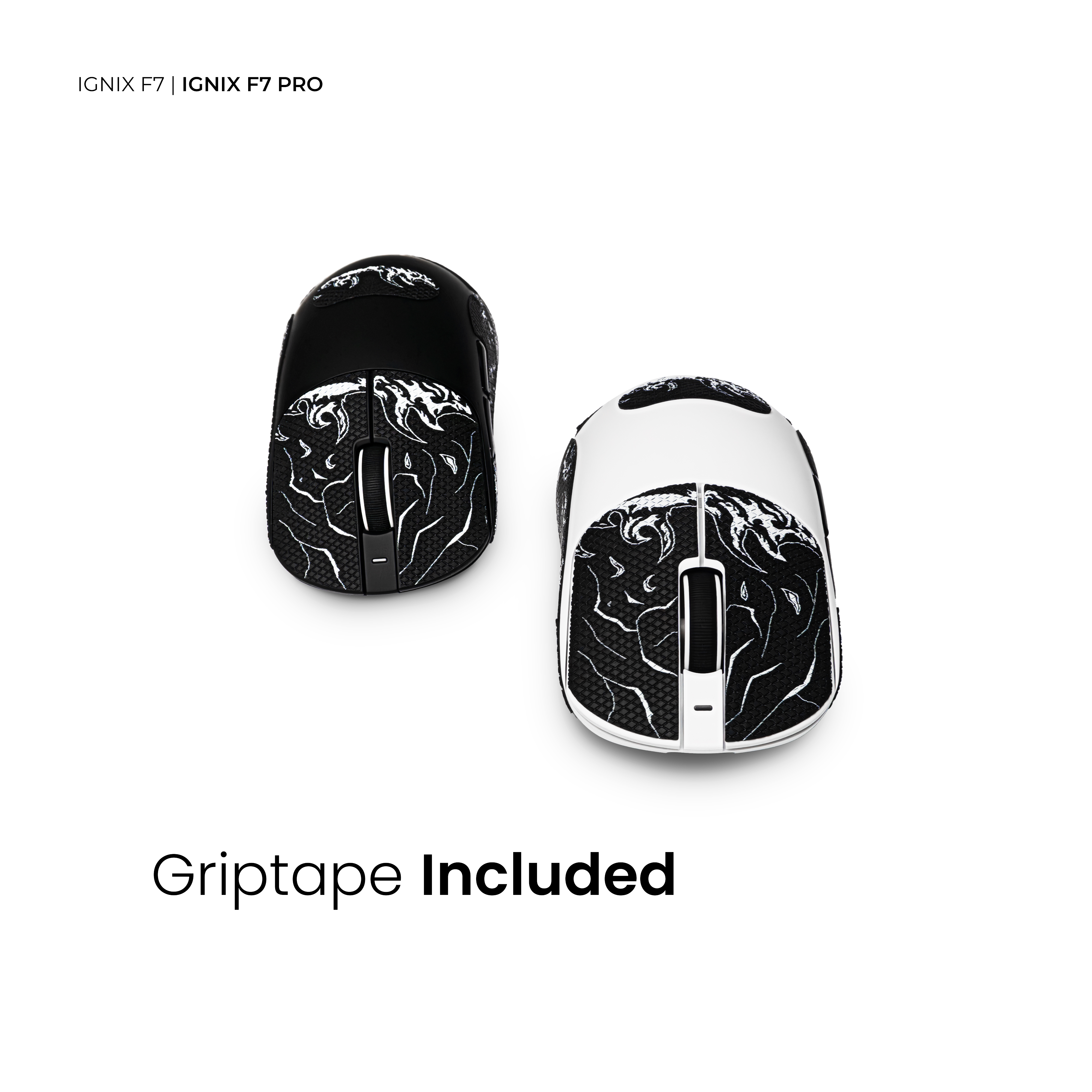 VortexSeries IGNIX Series F7 Mouse | Ultra Light Wireless Tri Mode Gaming Mouse PixArt PAW 3311 / 3395 PRO